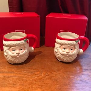 Lenox Santa Mug Set